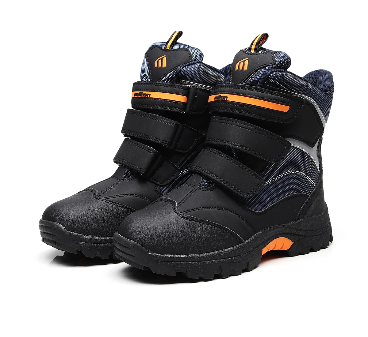 

2018 New Kids Boots Winter Children's Snow Boots Waterproof Anti-skid Boy Boots Warm Thickened Snow Boots for Teenage Boys