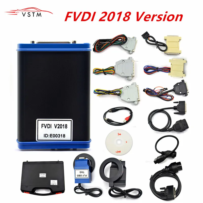

2019 New Arrival FVDI 2014/2015/2018 ABRITES Commander With 18 Software Unlimited Odometer Correction Key/ECU Programmer