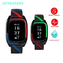 SUNKINFON SKFDB05 спортивный фитнес-браслет с сенсорным экраном умный ремешок для наручных часов кровяное давление пульсометр шагомер