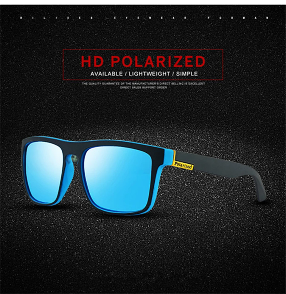 ALIKIAI 2018 brand design classic polarized motion sunglasses male square high definition sunglasses UV400 Gafas De Sol  (1)