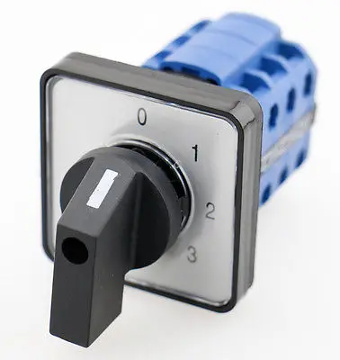 

660V 40A 12 Terminals 4 Positions Rotary Cam Changeover Switch
