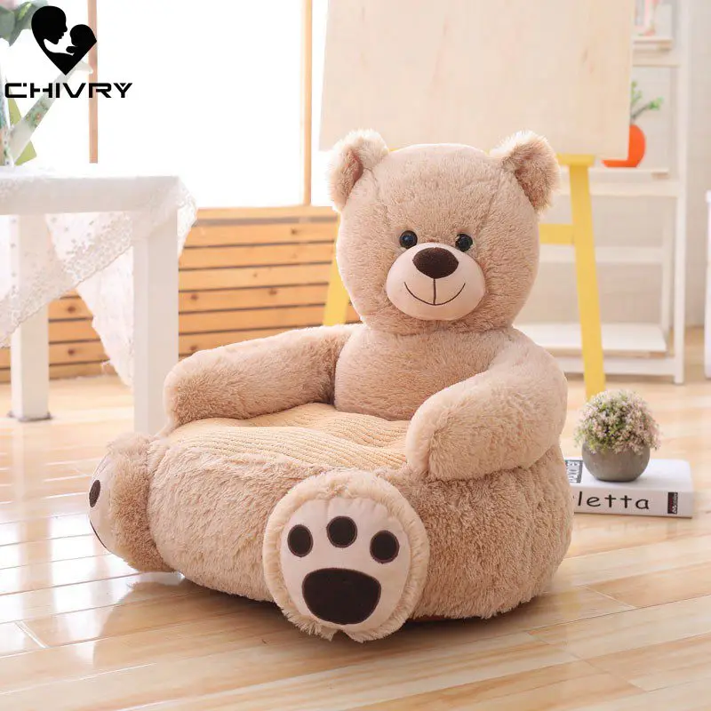 50*50*45 см Прекрасный мультфильм детский диван кресло плюшевое сиденье детское гнездо спальная кровать плюшевый медведь панда плюшевые игрушки Детский подарок