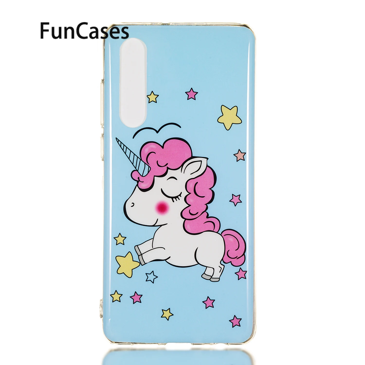 Luminous Mobile Phone Case For coque Huawei P30 Lite Glossy Cellular sFor Pro Soft TPU Cases | Мобильные телефоны и