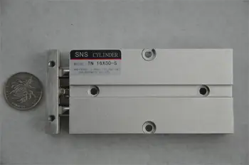 

SNS TN16 * 50-S M5PTwith magnetic reed Airtac type twin rod guide dual shaft acting guide air cylinder TNJ & TND customized