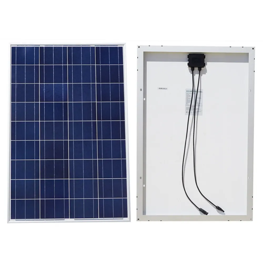 

200/400/600W Solar Panel Kit : 2/4/6 X 100W Poly Solar Panel Advanced RV Solar charger for 12V battery Off Grid Solar SystemHOME