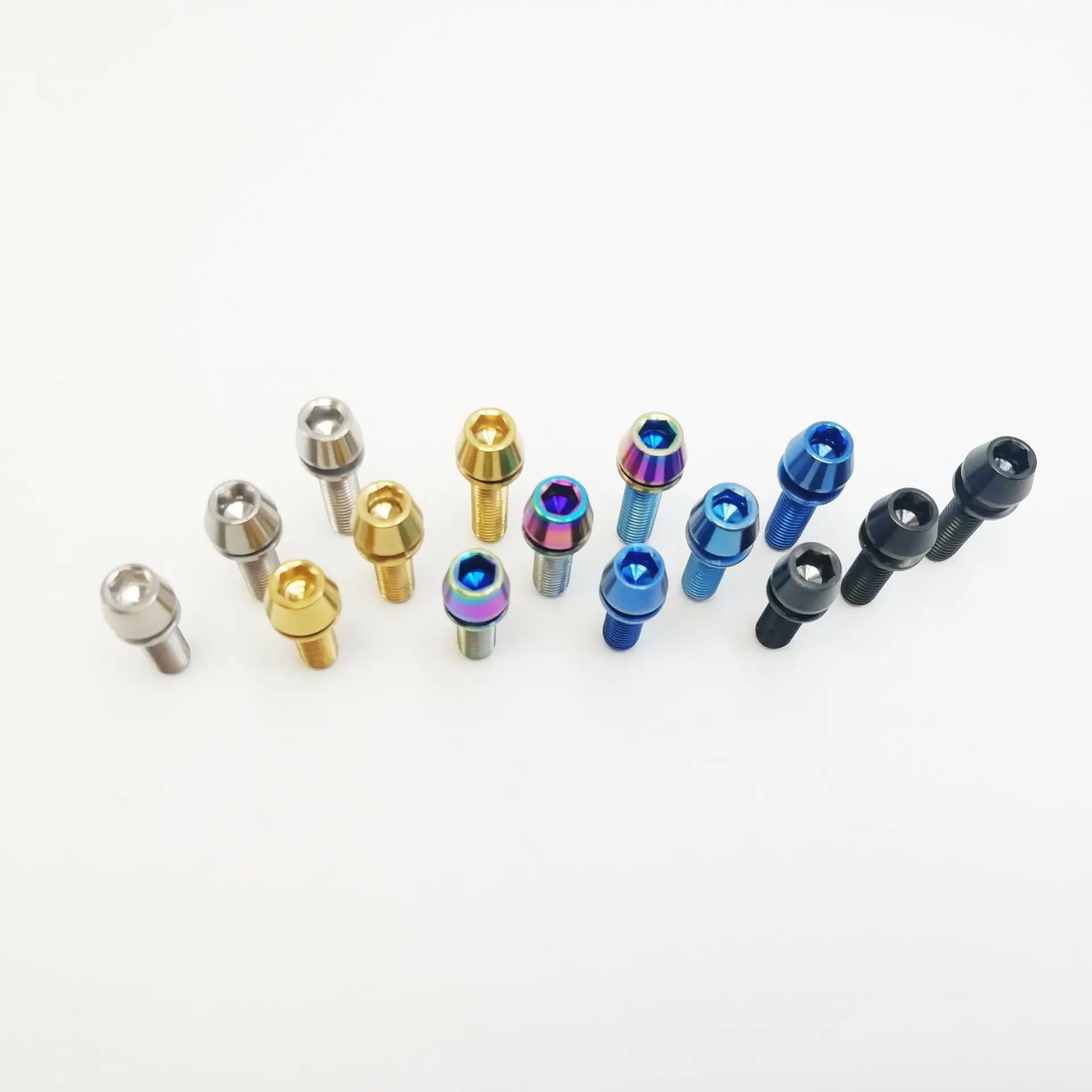 Титановые болты Ti M5X16mm M5X18mm M5X20mm шестигранный винт с конической головкой для