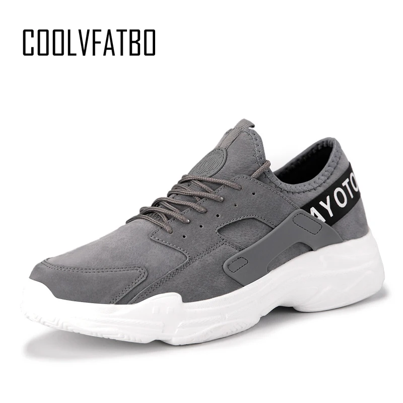 

COOLVFATBO Men Casual Shoes Fashion brand soft breathable Lace-up male shoes Casual Shoes Sapato Masculino Krasovki size 39-46