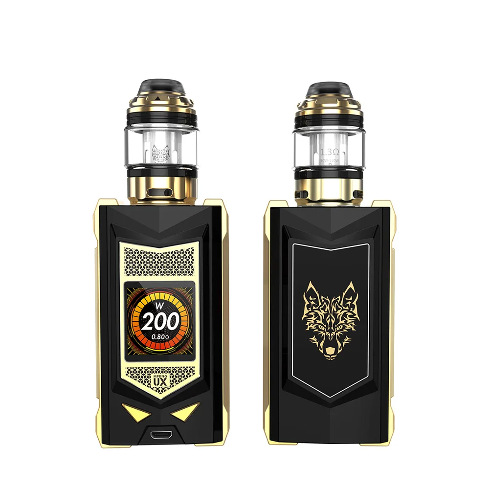 Новейший набор электронных сигарет sigelei SNOWWOLF улучшенная версия вейпа Mfeng UX 200 super