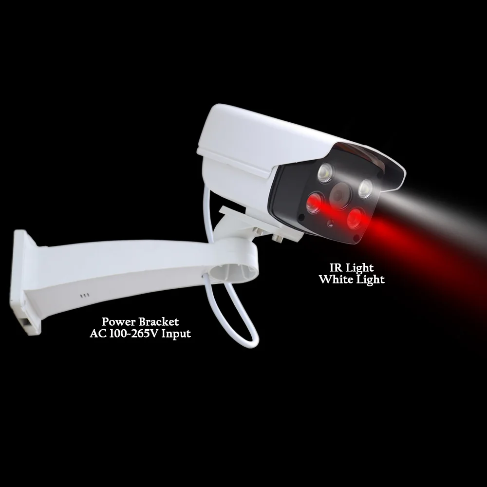 

1080P Dual Light Source Power Bracket HD Analog Camera Sony IMX323 CMOS Sensor Outdoor CCTV System TVI/CVI/AHD/CVBS Output