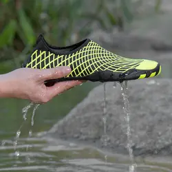 Обувь для воды 2019/Человек Лето обувь для плавания и пляжа кемпинг Одежда заплыва прогулочная Спортивная обувь дышащая для женщин/zapatos de agua