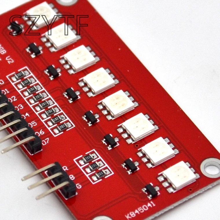 2 шт./пакет 5050 RGB полноцветный светодиодный вода модуль лампы, scm воды свет робот аксессуары