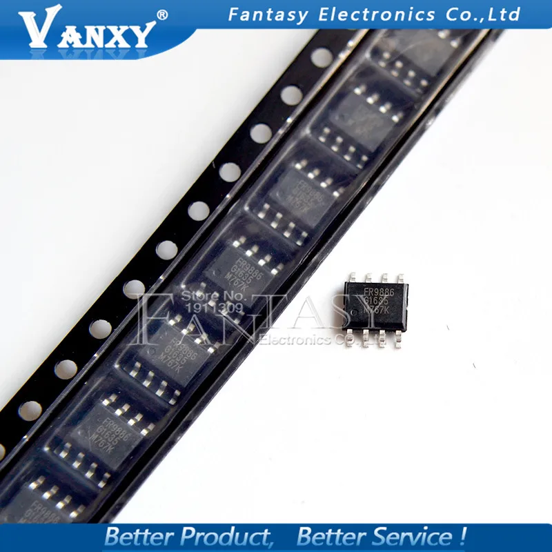 10 шт. FR9886 SOP8 9886 СОП SMD FR9886SPGTR лапками углублением SOP 8| |