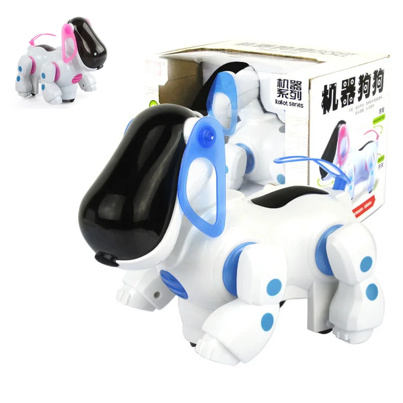 

[Funny] Multi-function Electronic pet Intelligent Robot Dog Walking sound & light dalmatians dancing music Dog Puppy Toy gift