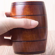 Деловые подарки пивная чашка классическая натуральная древесина ручной работы с высоким качеством