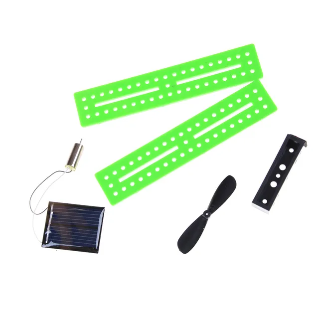 New Creative Educational Toy Children Kids Solar Cells Experiment DIY Solar Assembling Toy Children DIY Gift Brand 3