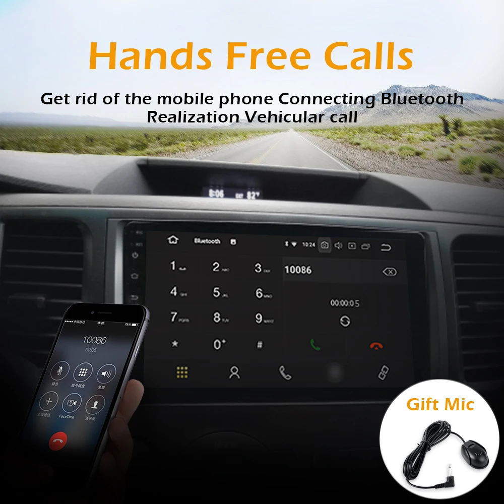 Excellent 9" IPS Touch Screen Car Multimedia Player System for Toyota Sienna XL30 2010 2011 2012 2013 2014 with Android 9.0 GPS Navigator 2