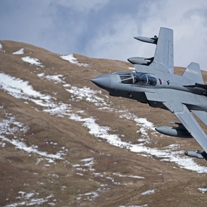 Tornado GR4 of the Royal Air Force Poster Print (34 x 22)