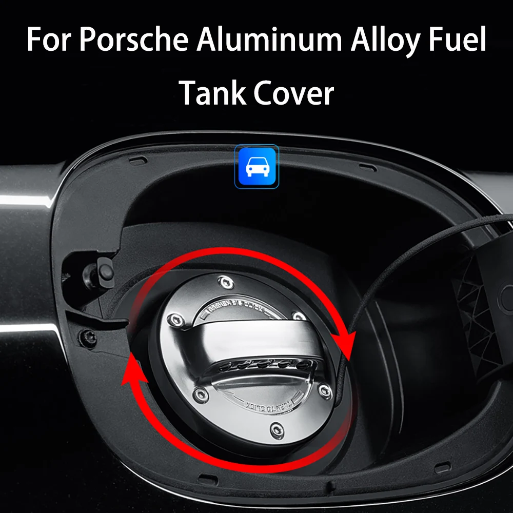 

For Porsche refitted aluminium alloy tank cover Panamera Cayenne 718/911/macan tank cover
