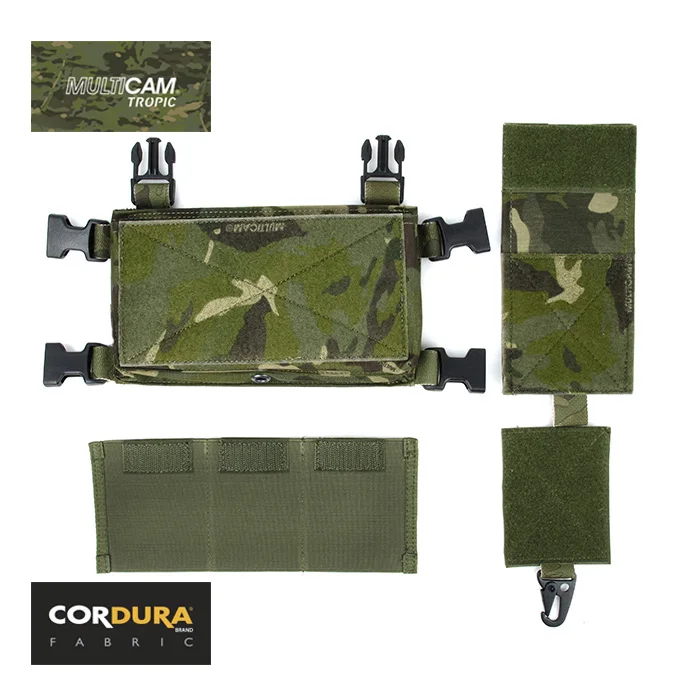 TMC Cordura Multicam Tropic Micro Chest Rig Передняя шасси подсумок набор(SKU051185