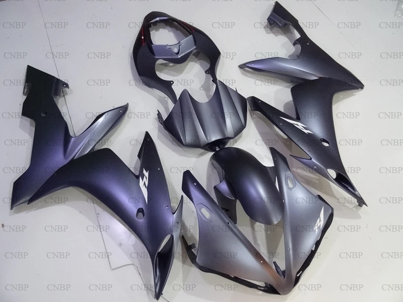 YZF R1 2004-2006 обтекателя YZF1000 R1 2004 обтекателя YZF1000 R1 2004 материя серый обтекатели - Цвет: INJECTION mold