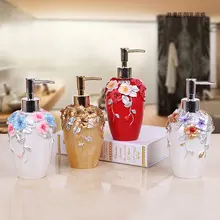 350 мл креативный 1 шт полимерный Лосьон бутылка портативный диспенсер для мыла отель клуб дезинфицирующее средство для рук гель для душа шампунь бутылка домашний декор