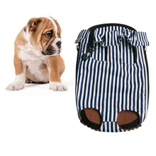 Pet многофункциональный инструмент в полоску нейлоновый нагрудный рюкзак для собак Smal и средних размеров