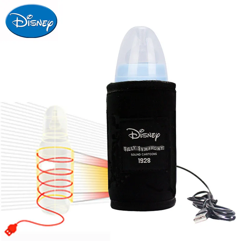

DISNEY Baby Bottle Warmer bebes USB Heating Keep Warm Baby Bottle aquecedor de mamadeira