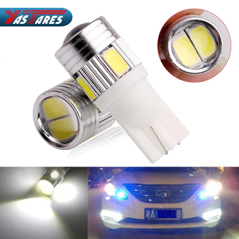1x T10 W5W 168 194 6SMD 5630 Светодиодный Клин светильник супер белый лампа лампы