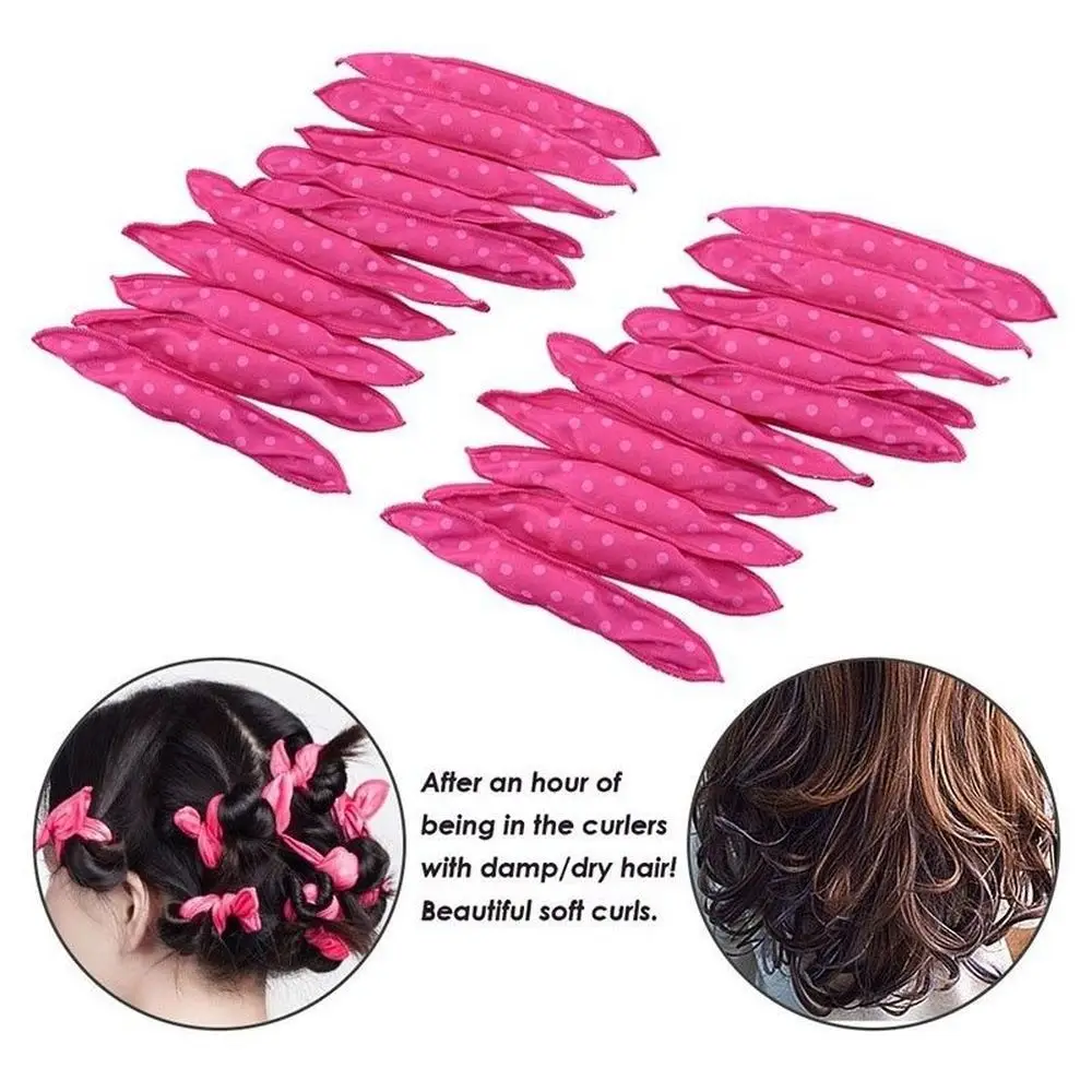 Magic Pillow Soft Rollers Spiral Curls Flexible Foam Sponge Hair Roller