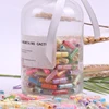 50 PCS/Lot Kawaii Mini Transparent Wishing Pills Love Blank Message Capsule Envelope Letter Paper Student Writing Paper ► Photo 2/6