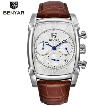 

PAGANI DESIGN new men mechanical sport watch waterproof genuine leather luxury brand QUARTz business watch relogio masculino