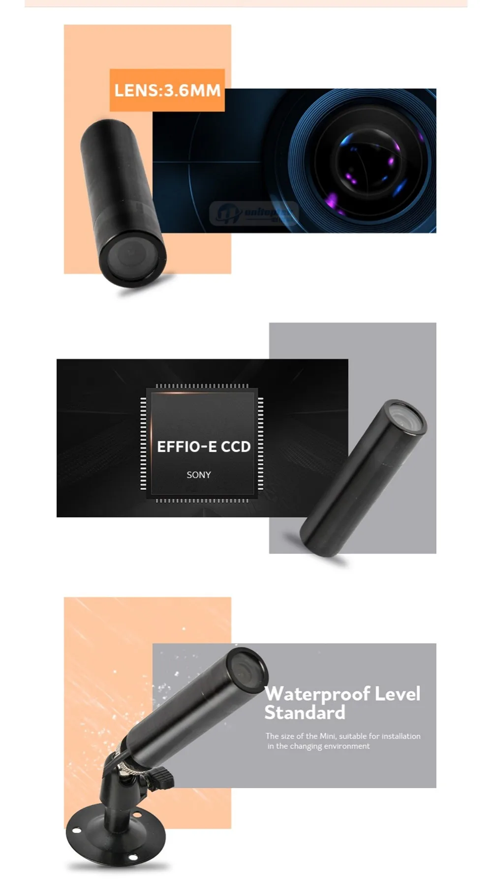 waterproof mini camera