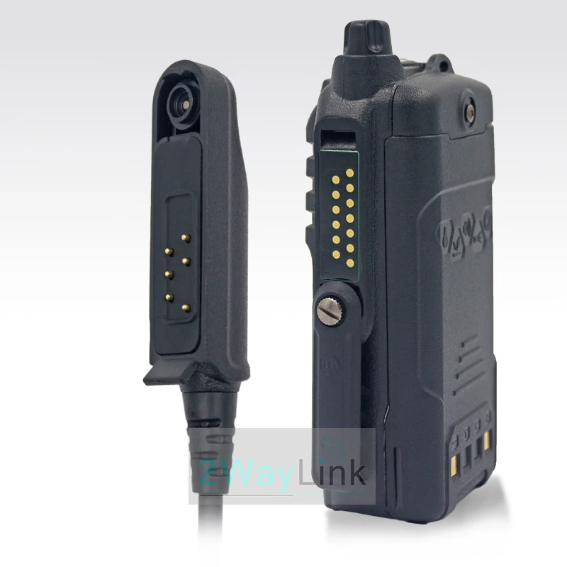 Baofeng UV-9R 9R плюс BF-9700 A58 GT-3WP UV-5R WP рация гарнитура акустическая Воздушная трубка наушник для двухстороннего радио Baofeng