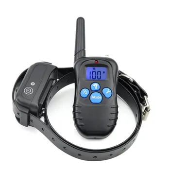 

Remote Dog Training Collar Rechargeable And Vibration Shock Electronic 300M 100Level Dog Electric Collar