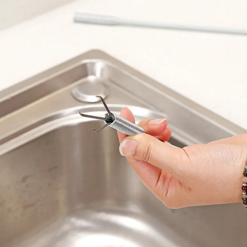 60cm Sewer Cleaning Brush Home Bendable Sink Tub Toilet Dredge Pipe Snake Brush Tools Creative Bathroom Kitchen Accessories 60cm Sewer Cleaning Brush Home Bendable Sink Tub Toilet Dredge Pipe Snake Brush Tools Creative Bathroom Kitchen Accessories