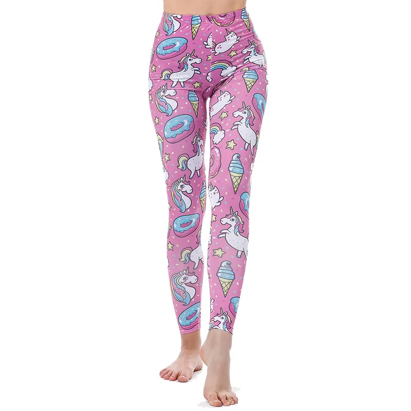 

leggings Unicorn cute home pants pink Unicorn close work out leggings fashion women's leggings sportswear athleisure pants DDK51