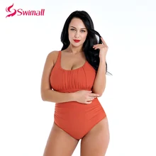 Пикантные Одна деталь Плавание костюм Новые однотонные Цвет плюс Размеры Плавание одежда женские, с высокой талией, пляжная одежда для маленьких девочек Купальник с открытой спиной