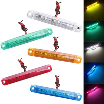 

Vehemo 10pcs 12/24V General for Truck lights 9 led per pcs marker light Car Bus Truck Lorry Side Marker Indicator Trailer Light