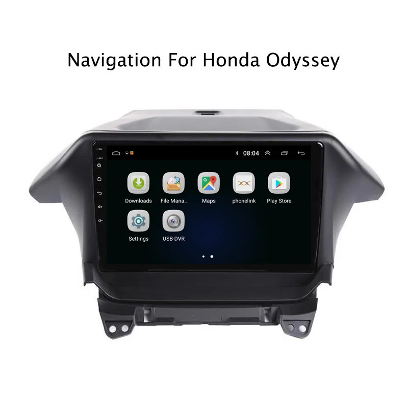 Best 10.1" 2.5D IPS Android 8.1 Car DVD GPS For Honda Odyssey 2009 2010 2011 2012-2014 Car Radio Stereo Head Unit with Navigation 1