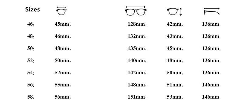 Размеры 46/48/50/52/54/58 ретро украшения близорукость очки оправа Пресбиопия пустые очки оправа без линз