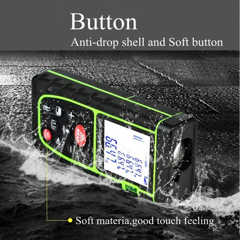 GHIXACTO 40M Laser Ruler Rangefinders Digital Distance Meter Measurer Range Finder Lazer Metreler Build Laser Tape Range Finder GHIXACTO 40M Laser Ruler Rangefinders Digital Distance Meter Measurer Range Finder Lazer Metreler Build Laser Tape Range Finder