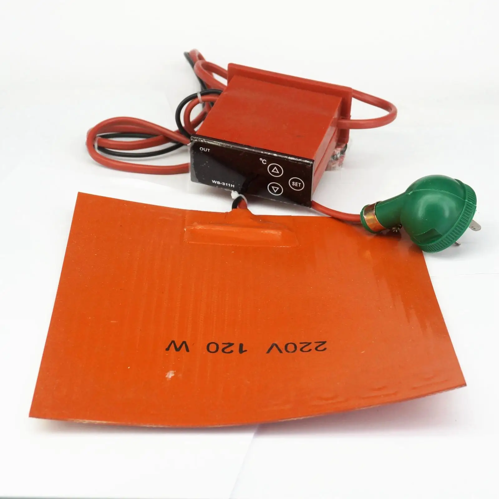 200x200mm 120W 220V Silicon heater LCD Screen Separator with Digital thermostat