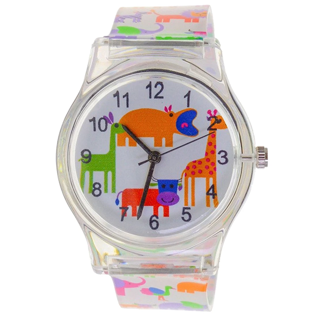 

Practical WILLIS Analog Quartz Girls Watch Waterproof Animal Designer Kids Watch Learning Time #304006