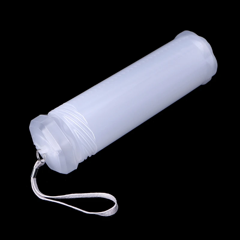 Тонкий прозрачный цилиндрический чехол-карандаш регулируемый пластиковый держатель для ручки Портативный