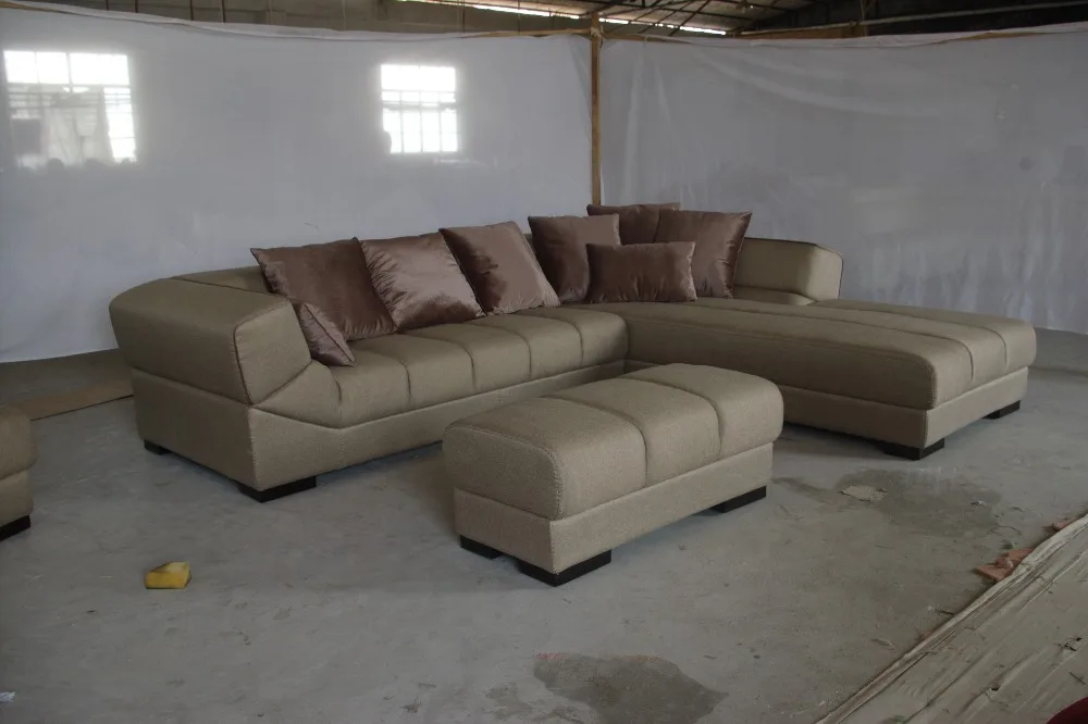 

8058# high quality factory price sofa Living room sofa sets fabric soft corner sofa sets cloth sofa home furniture modern style