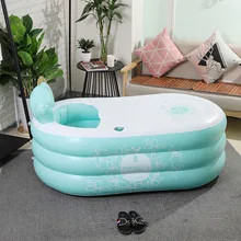 Взрослых Толстая надувная Ванна бассейна Складная Ванна бочка ванна бочка Бытовая Женская Простая Паровая Ванна бочка