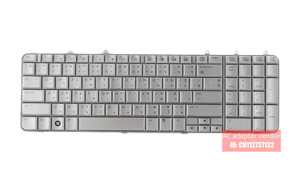 Для hp DV7 DV7-1000 Клавиатура ноутбука тайландские серебряные