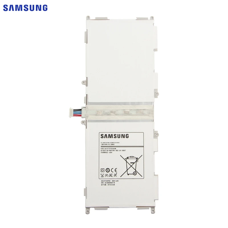 Samsung планшет Батарея EB-BT530FBU EB-BT530FBC для samsung GALAXY Tab4 Tab 4 SM-T530 T531 T535 T537 T533 T535 6800 мА-ч