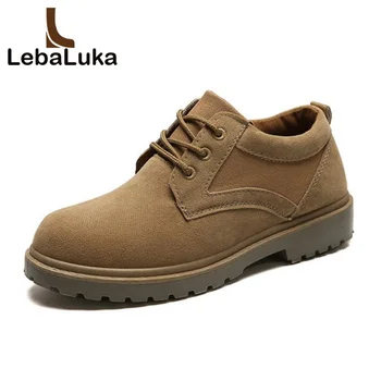 

Tuyoki Men British Style Casual Shoes Lace Up Solid Color Flats Shoes Daily Hikinng Leisure Shoes Men Footwear Size 39-44
