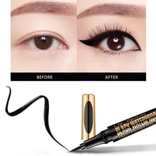 Горячая Распродажа, 1 шт., водостойкая жидкая подводка для глаз, быстросохнущая, стойкая к поту, Водостойкая Подводка для глаз